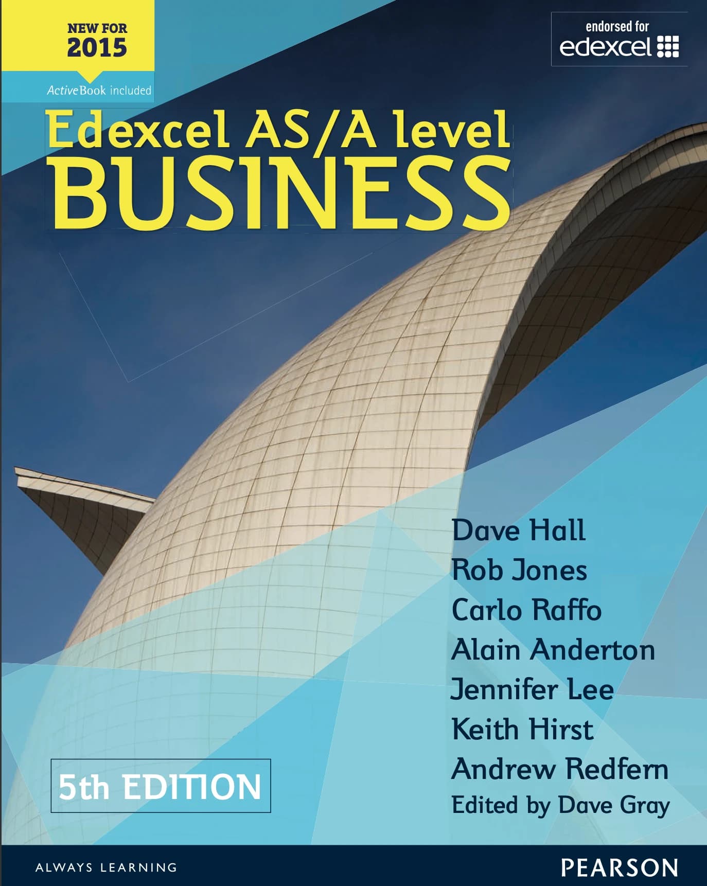 Edexcel A-Level textbook — cover